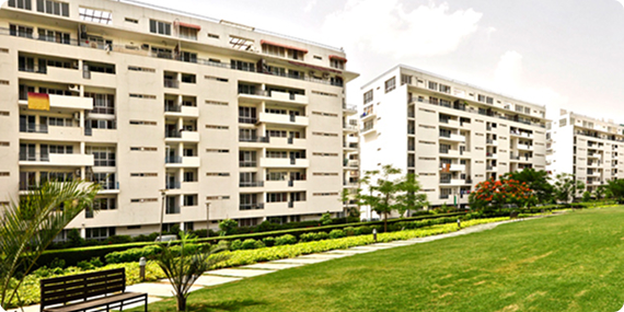 Vatika township residential buildings